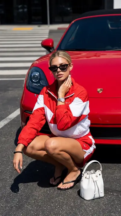 Red Sport Luxe