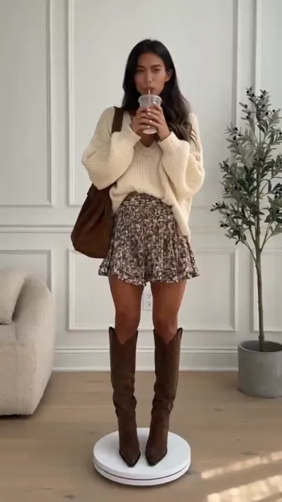 Autumn Spin Lookbook AI video template