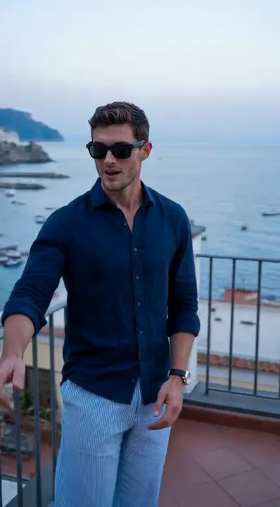 Riviera Thumbs Up AI video template
