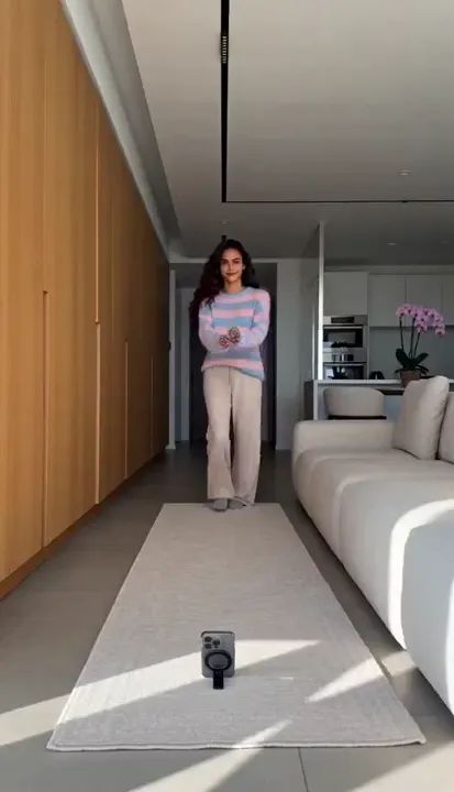 Flip Into Outfit AI video template